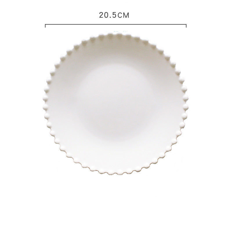 Ceramic breakfast plate