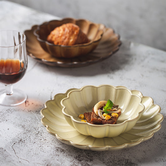 Creative Ceramic Bowl And Tableware Set