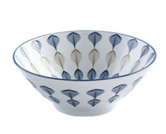 Jingdezhen Underglaze Ceramic Bowl Ramen Bowl Chinese Soup Bowl Salad Bowl