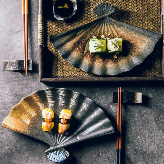 Personalized Sushi Plate, Ceramic Plate And flat Plate, Good-Looking Tableware