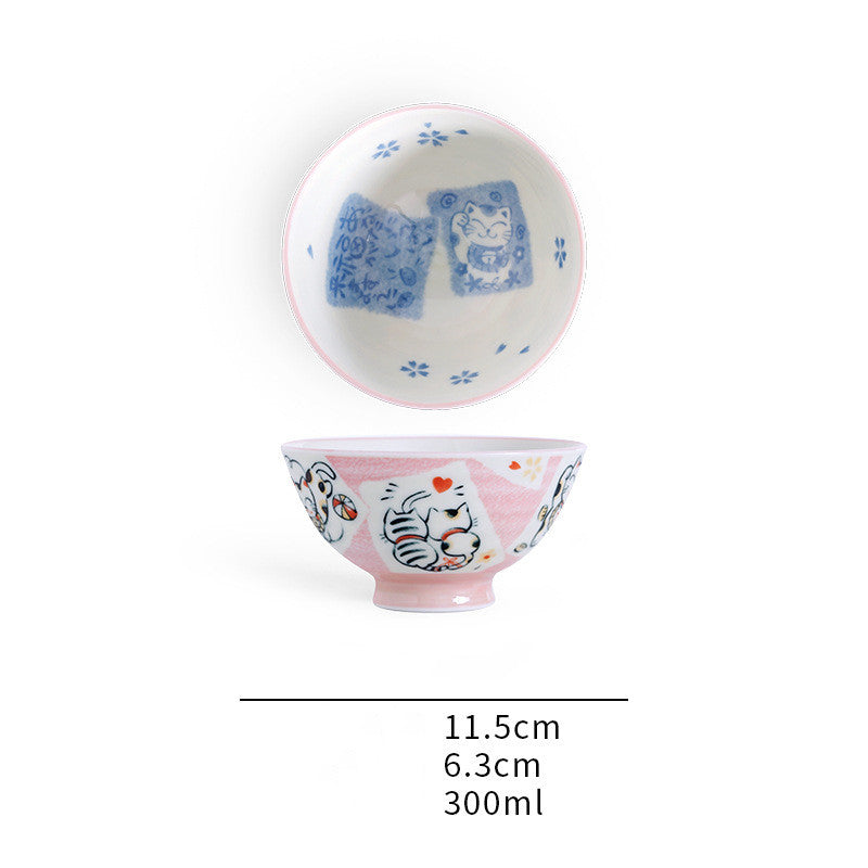 Tableware Eating Rice Bowl Ceramic Small Bowl