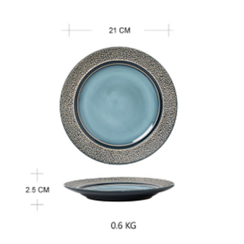 Ceramic Plate Dish Plate Microwave Oven Tableware