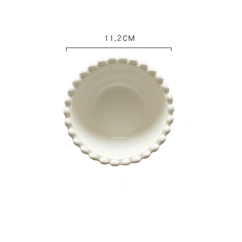 Ceramic breakfast plate