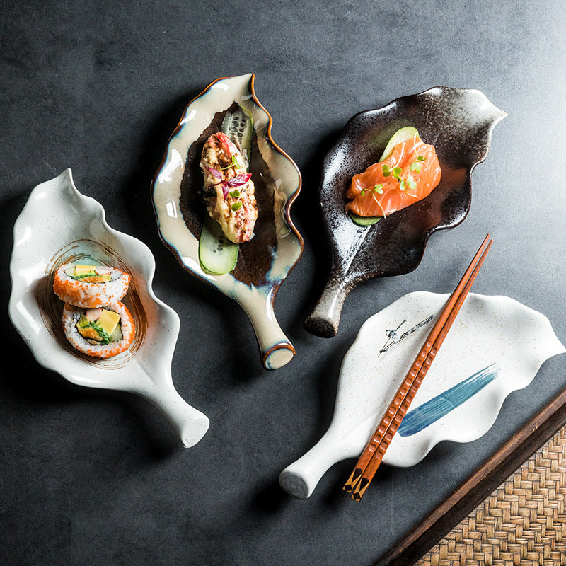 Creative Small Ceramic Plate Sushi Plate