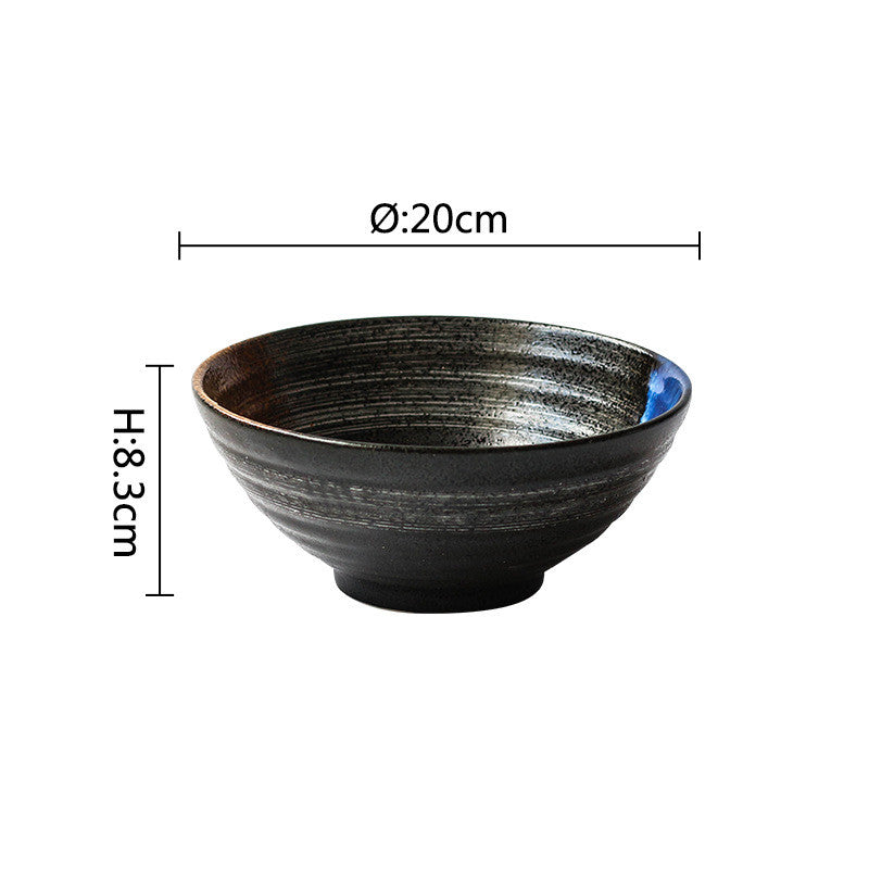 Ceramic ramen bowl