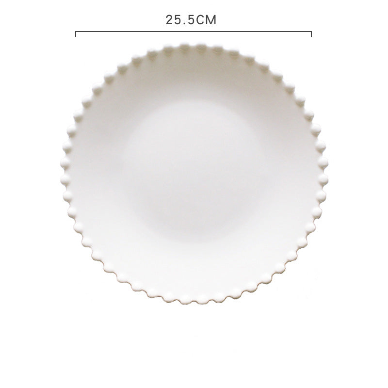 Ceramic breakfast plate