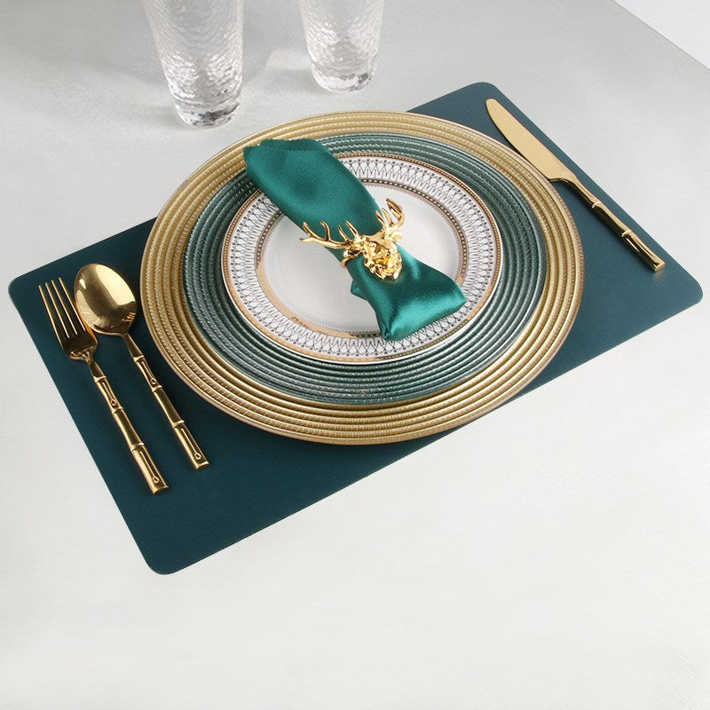 Nordic Luxury Plate Sets Trays Decorative Steak Creative Ceramic Dinner Steak Plate Sets Servizio Piatti Home Tableware