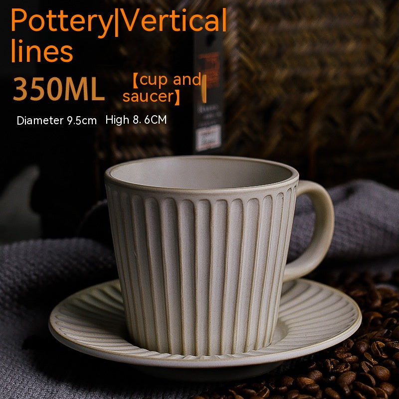 Japanese-style Coffee Cup European Luxury Ceramic Coffee Set Suit