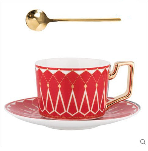 Small Luxury Afternoon Scented Tea Black Tea Cup Set