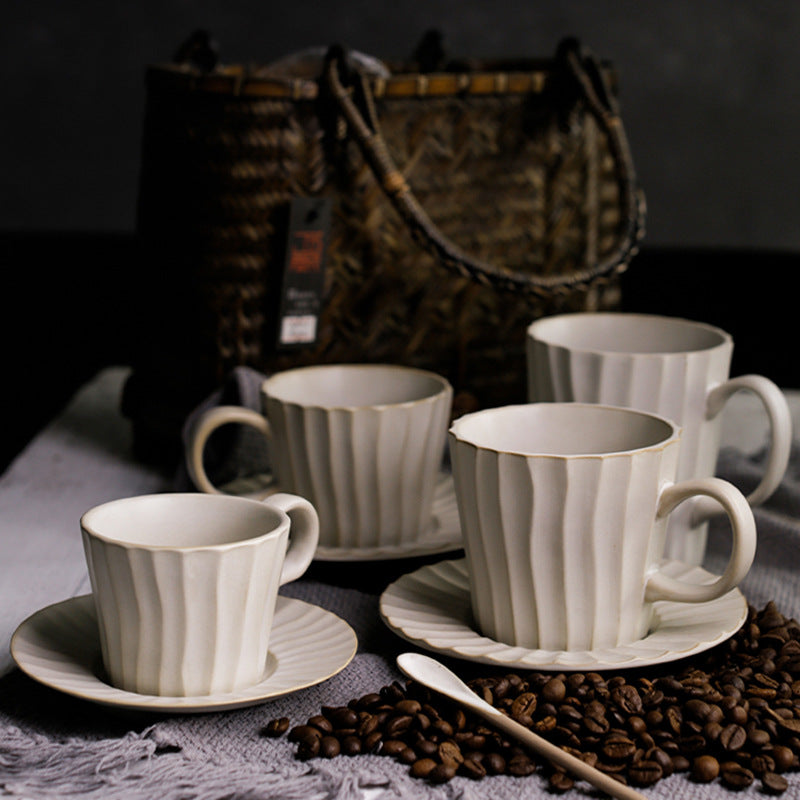 Japanese-style Coffee Cup European Luxury Ceramic Coffee Set Suit